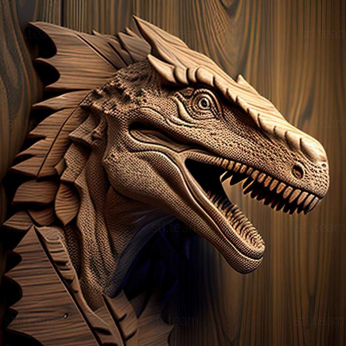 3D модель Донгьянгозавр китайский (STL)